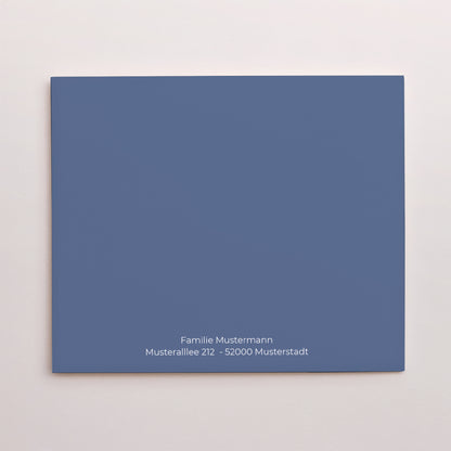 Geburtskarte Asymmetrische Zweiflügeltür Express-Paket foto N° 3