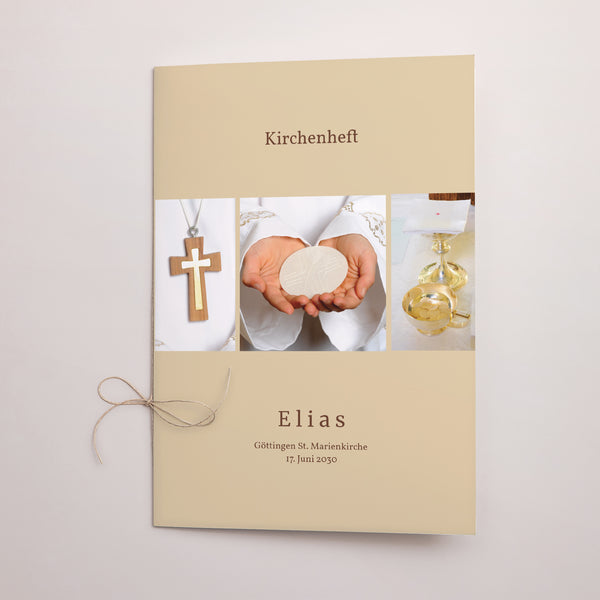 Kirchenheft Kommunion Doppelflügel Fromme Bilder foto