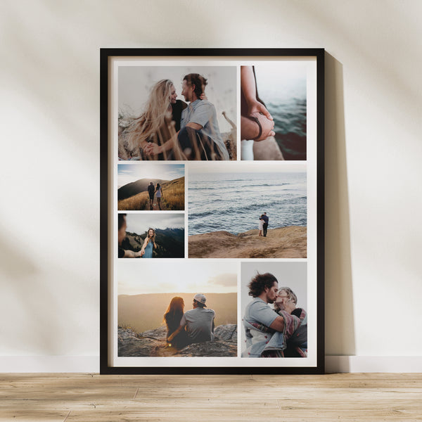 Poster Foto's Porträt 60 x 90 cm Multiphotos Deko foto