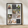 Poster Foto's Porträt 60 x 90 cm Schachbrettmuster Foto Vertikal foto N° 1