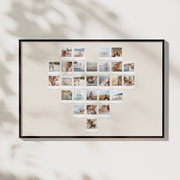 Poster Foto's Landschaft 90 x 60 cm Instant-Herz foto