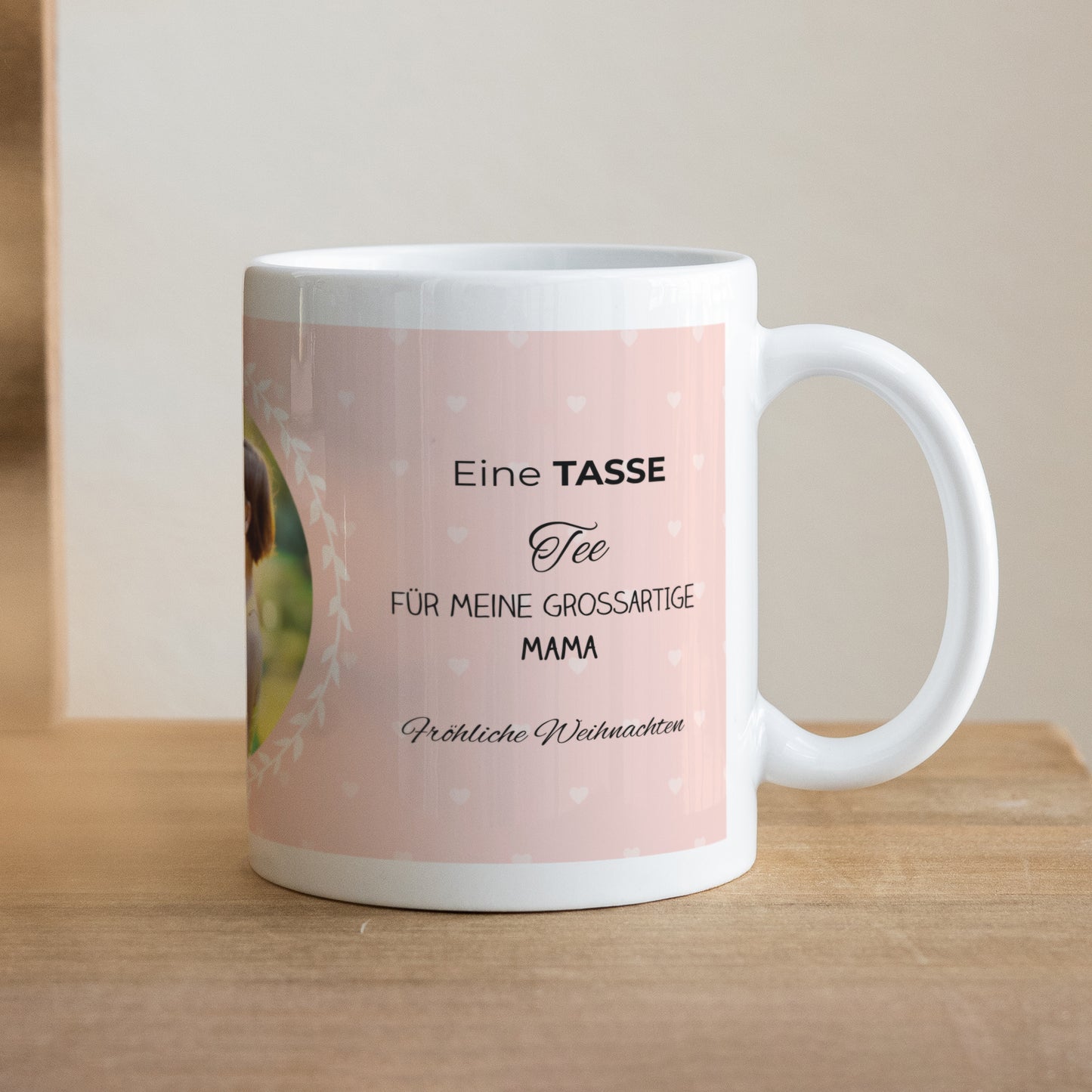 Tasse Objekte Weiß Tea time rosé foto N° 1