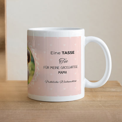 Tasse Objekte Weiß Tea time rosé foto N° 1