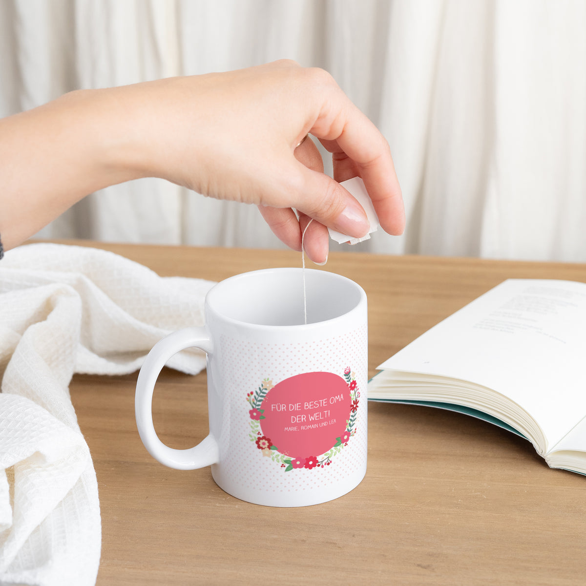 Tasse Objekte Weiß Festliche Krone foto N° 2