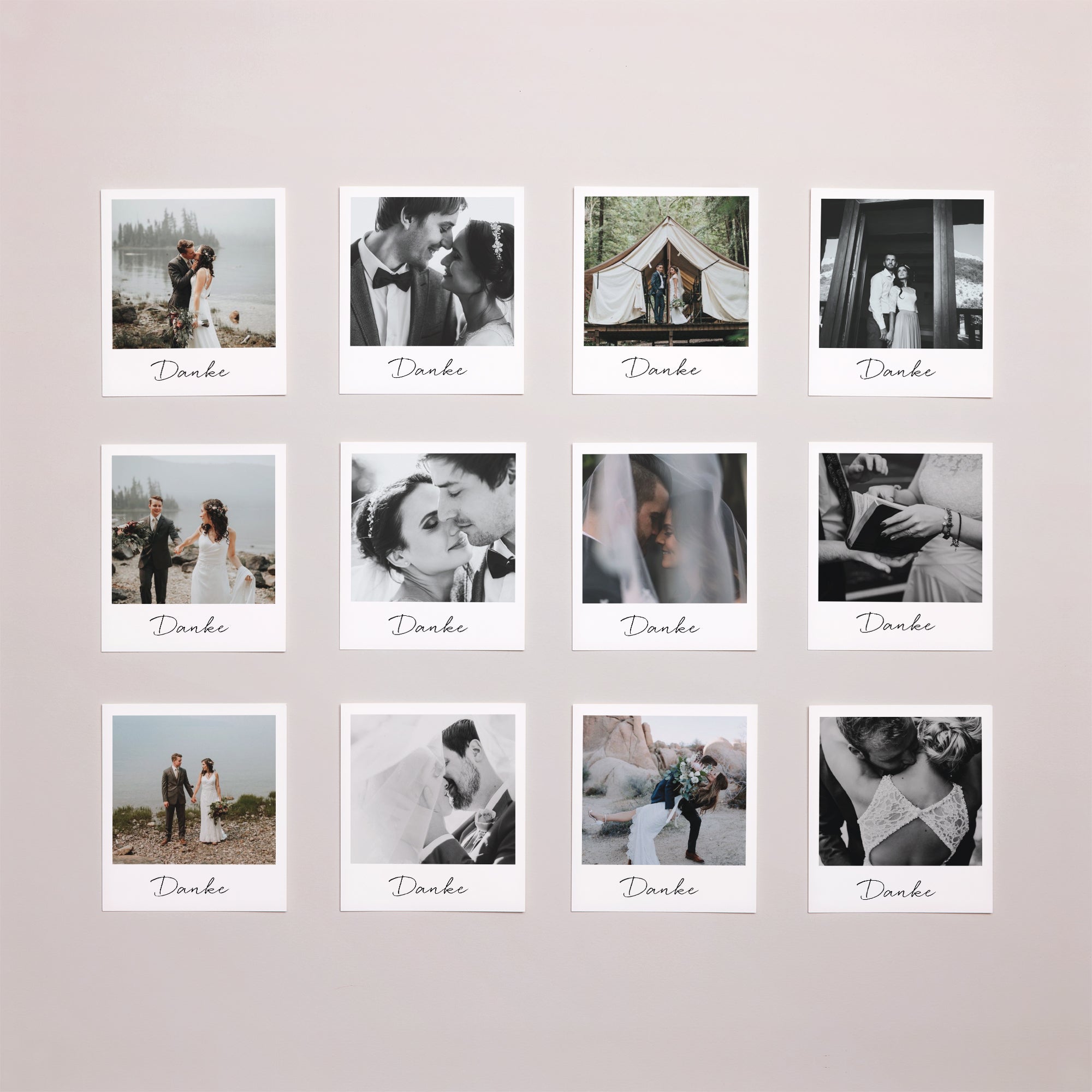 Fotoabzug Foto's Pack von 12 Danke Paula foto N° 1