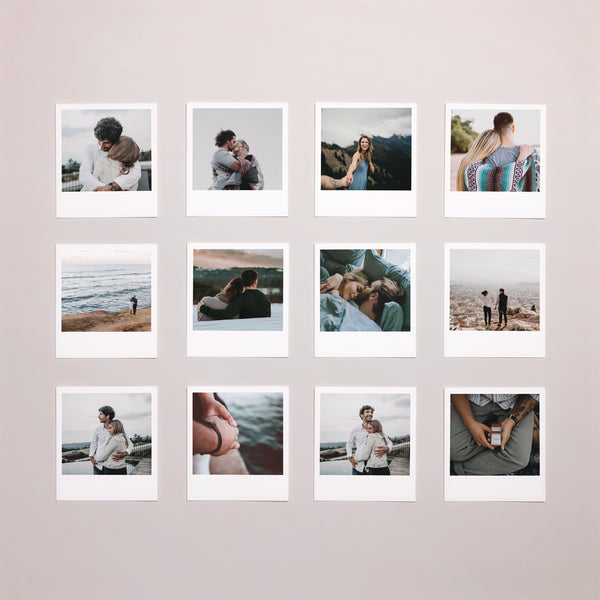 Fotoabzug Foto's Pack von 12 Basic Schwarz foto