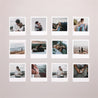 Fotoabzug Foto's Pack von 12 Basic Schwarz foto N° 1
