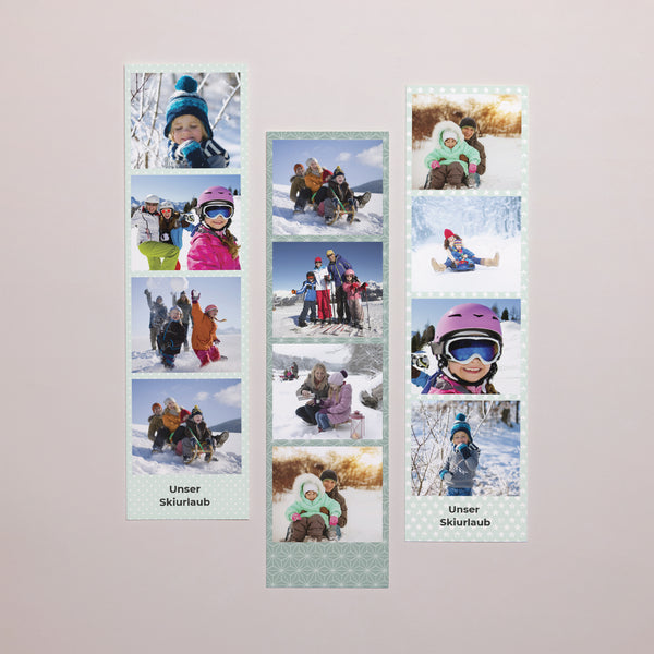 Fotoabzug Foto's Partie de 3 Süßes Winterwetter foto