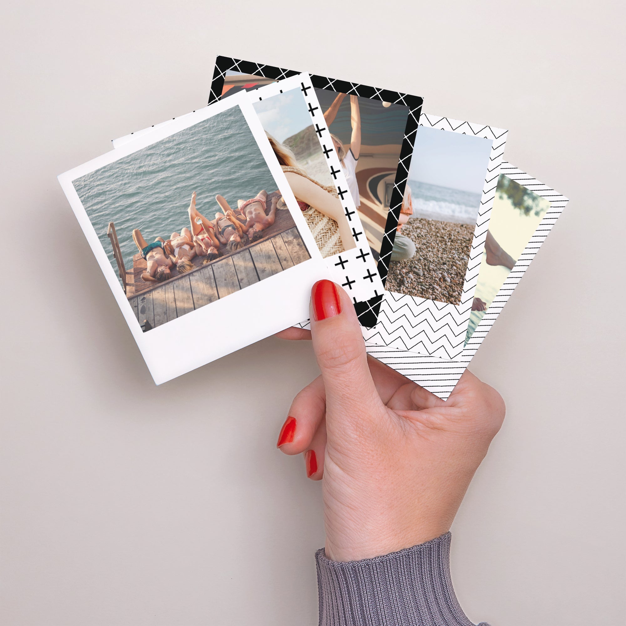 Fotoabzug Foto's Pack von 12 S/W-Muster foto N° 3