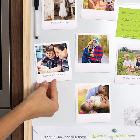 Fotoabzug Foto's Pack mit 12, magnetisch Basiques Klassisch Magnetisch
