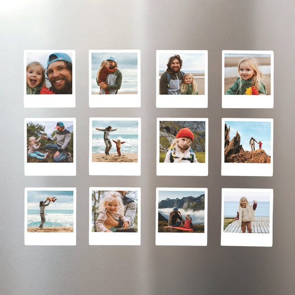 Fotoabzug Foto's Pack mit 12, magnetisch Hurra, Papa foto