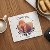 Mousepad Objekte Rechteck Liebe zum Mond foto N° 1