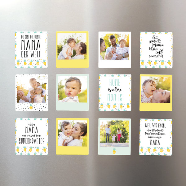 Fotoabzug Foto's Pack mit 12, magnetisch Geliebte Mutter foto