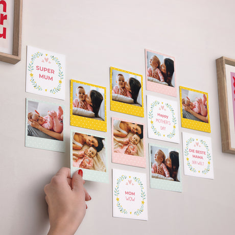 Fotoabzug Foto's Pack von 12 Heroische Mutter