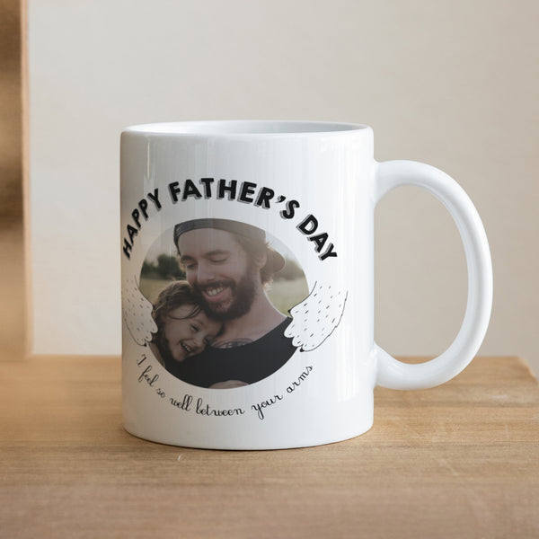 Tasse Objekte Weiß Daddy Bär foto