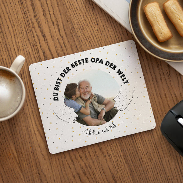 Mousepad Objekte Rechteck Papi Bär foto