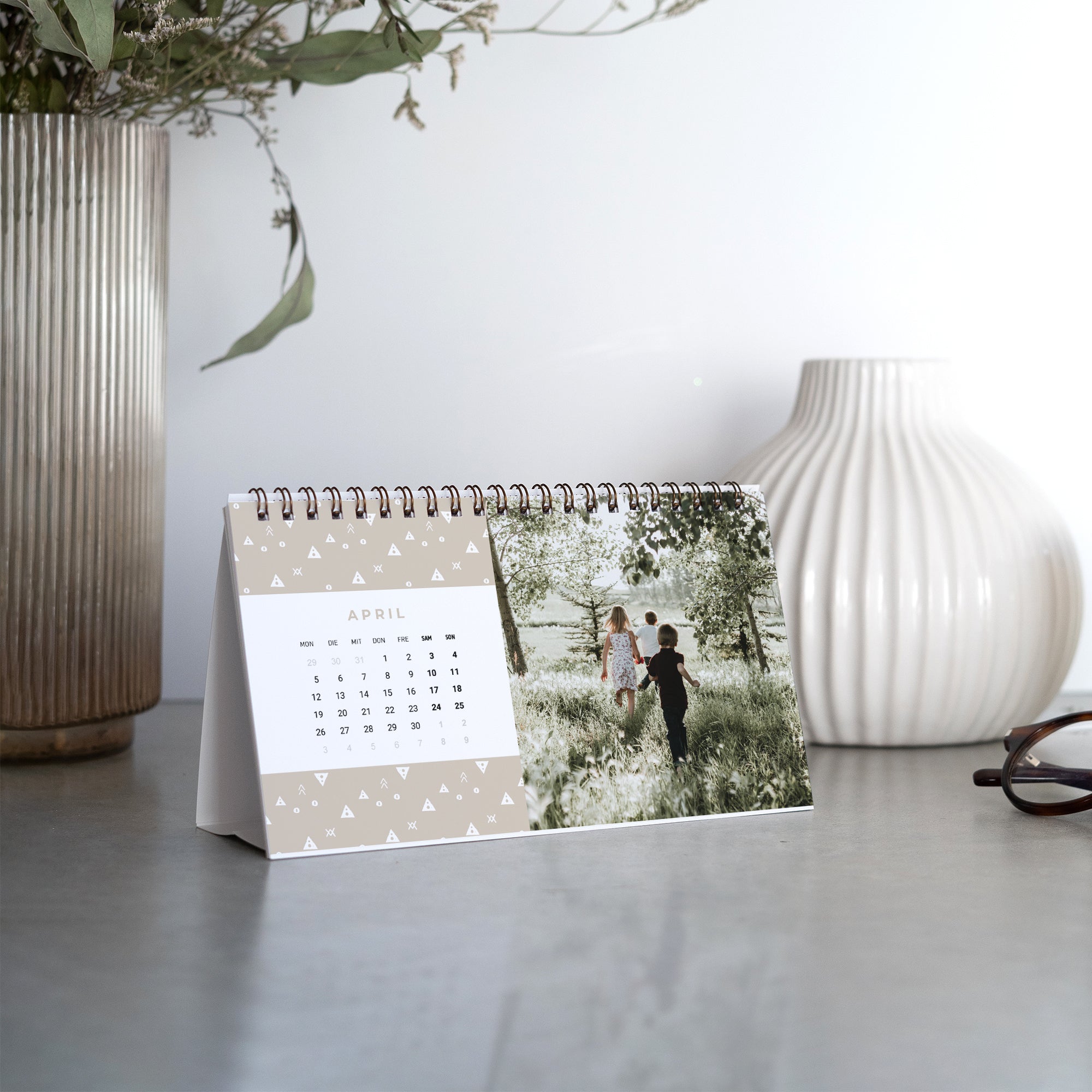 Kalender Weihnachten Büro, Landschaft Indischer Trend foto N° 2