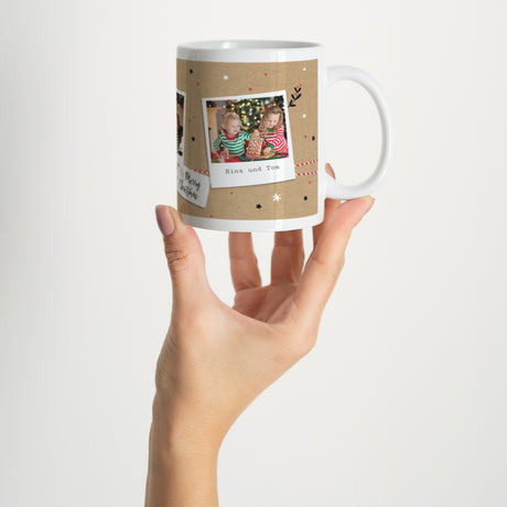 Tasse Objekte Weiß Christmas Tea