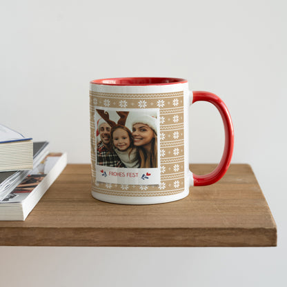 Tasse Objekte Rot Rote Weihnacht foto N° 4