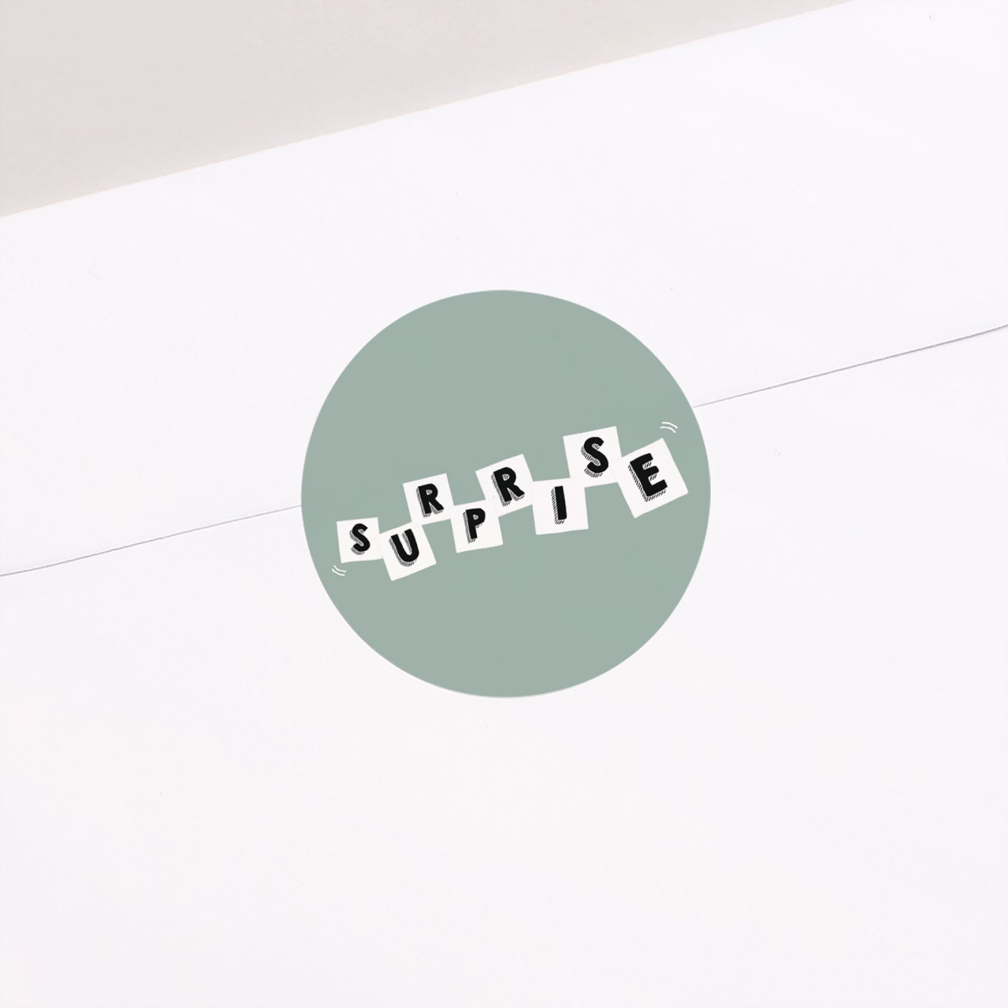 Sticker Geburt Rund Briefe von Baby foto N° 2