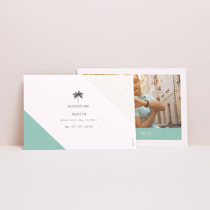 Save the date Karte Hochzeit Landschaft Richtung Florida foto N° 2
