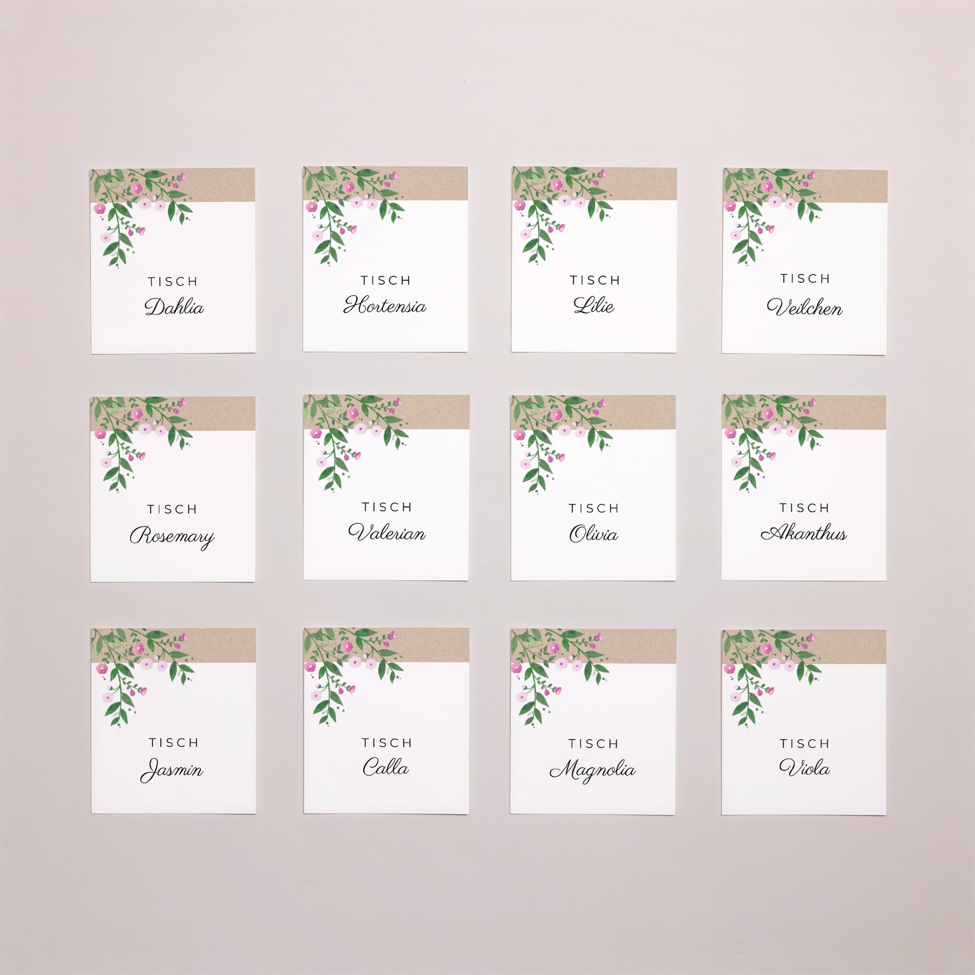 Fotoabzug Hochzeit Pack von 12 Natur in Feierlaune foto N° 1