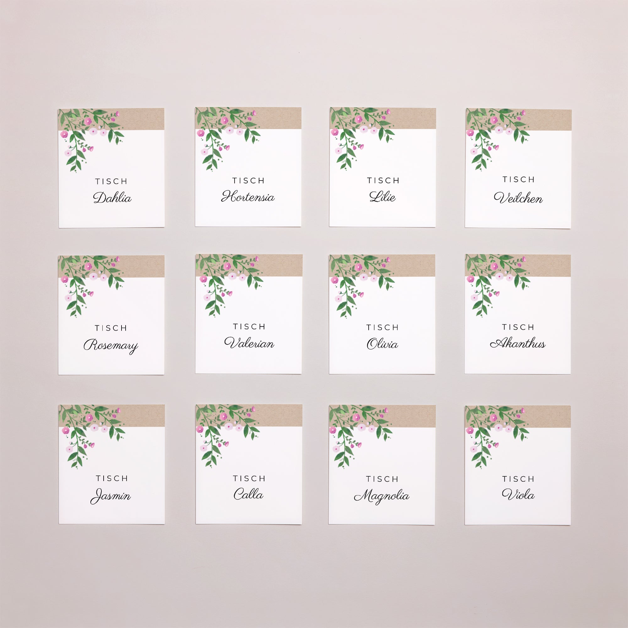 Fotoabzug Hochzeit Pack von 12 Natur in Feierlaune foto N° 1