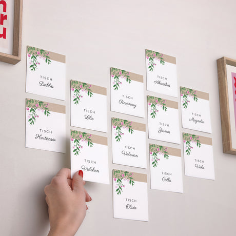 Fotoabzug Hochzeit Pack von 12 Natur in Feierlaune