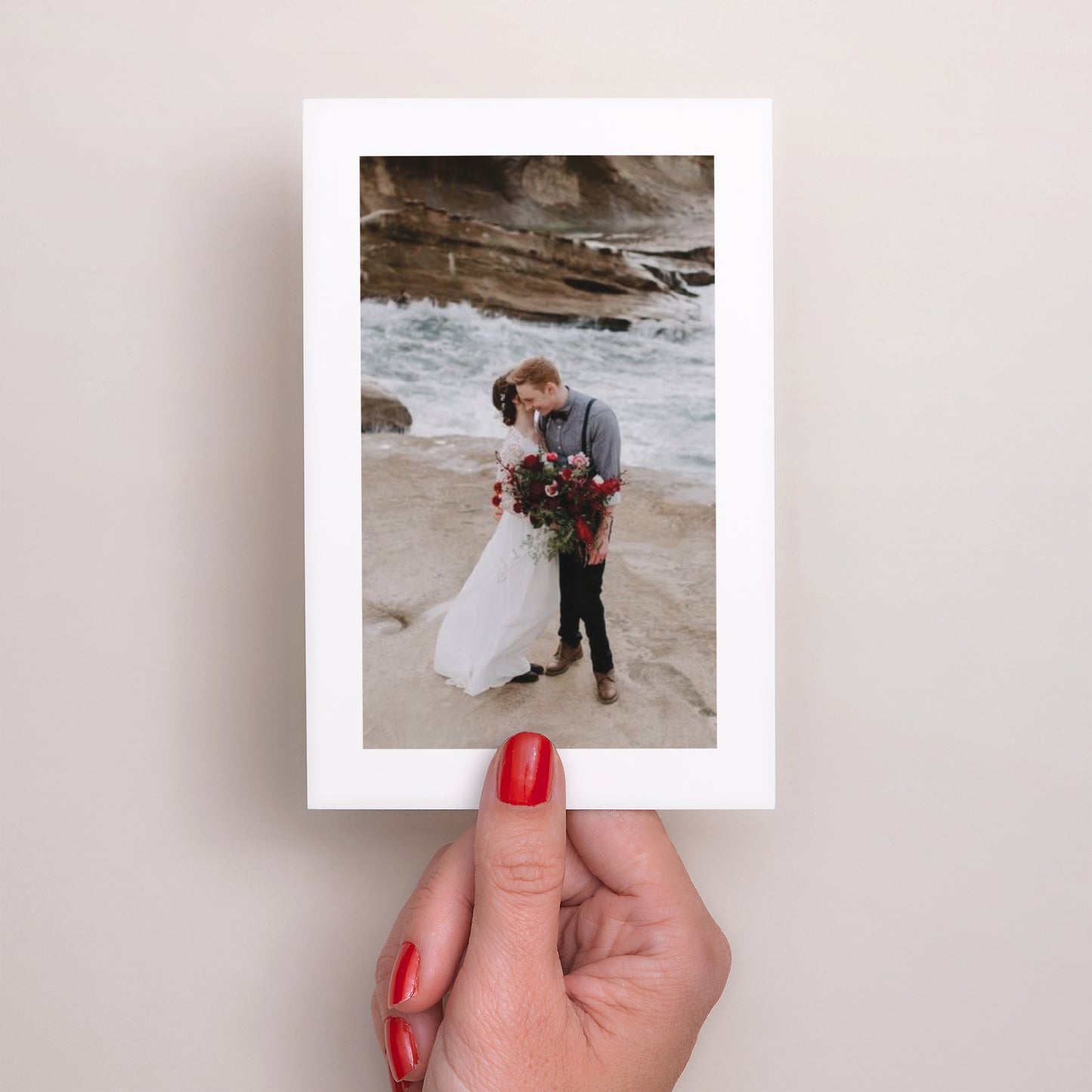 Dankeskarte Hochzeit PortraitPorträt Traits & Kraft foto N° 2