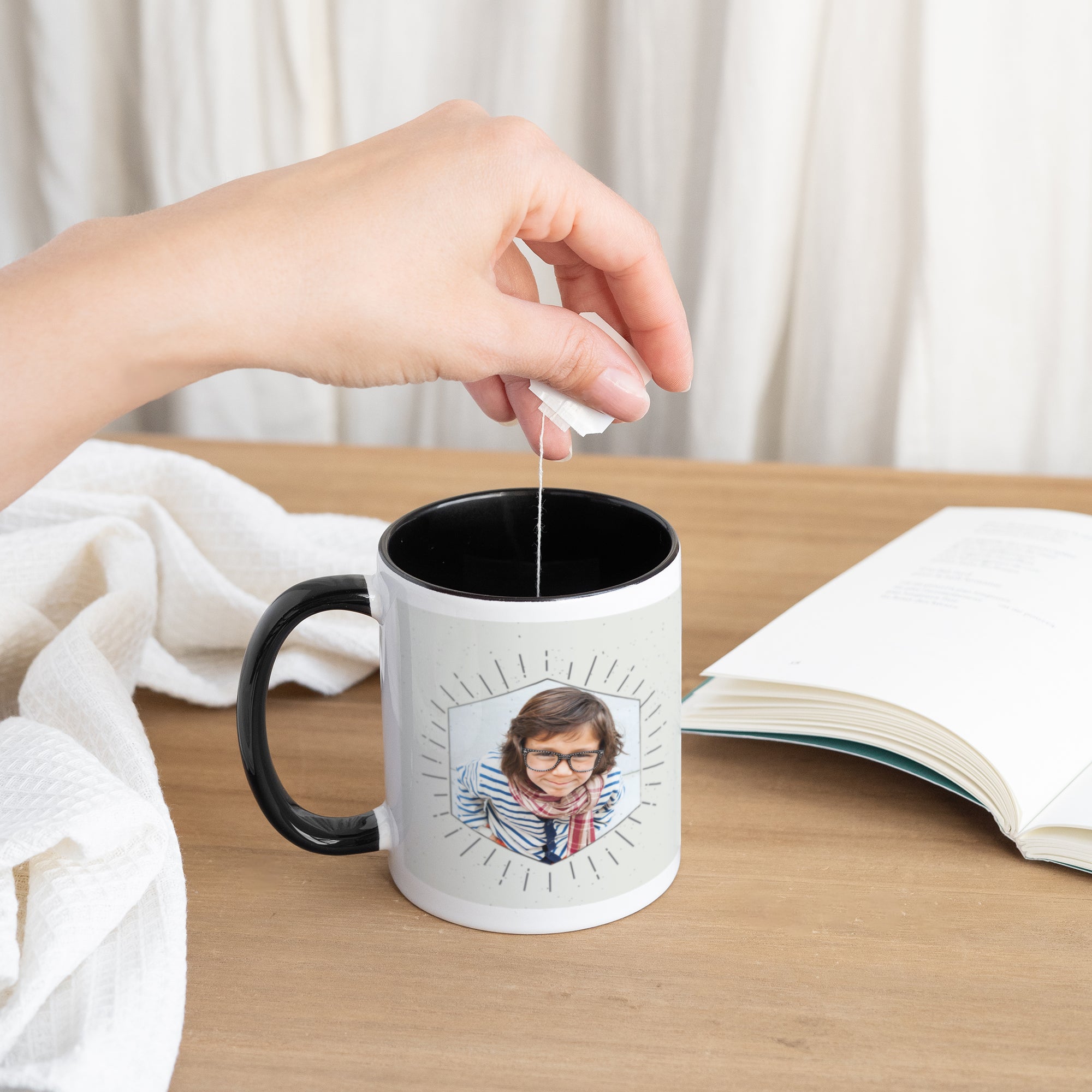 Tasse Objekte Schwarz Bester Papa foto N° 3