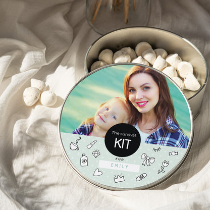 Metalldose Objekte Runde Kit Nanny foto N° 2