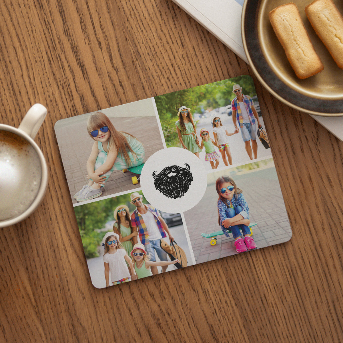 Mousepad Objekte Rechteck Papa qui Pique foto N° 1