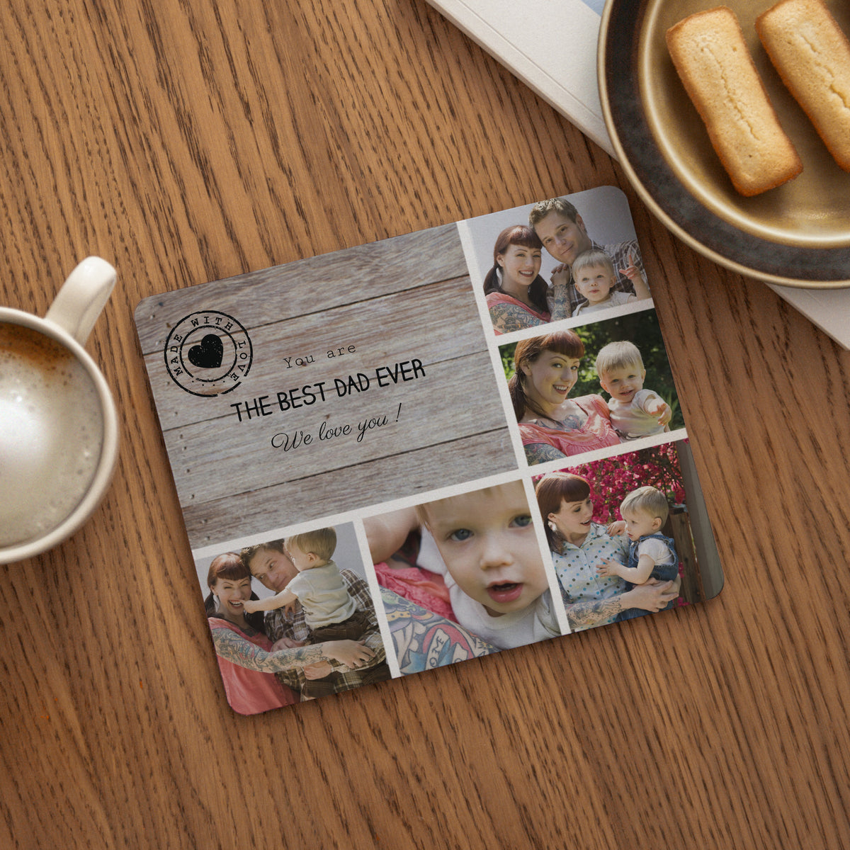 Mousepad Objekte Rechteck Papa d'Amour II foto N° 1