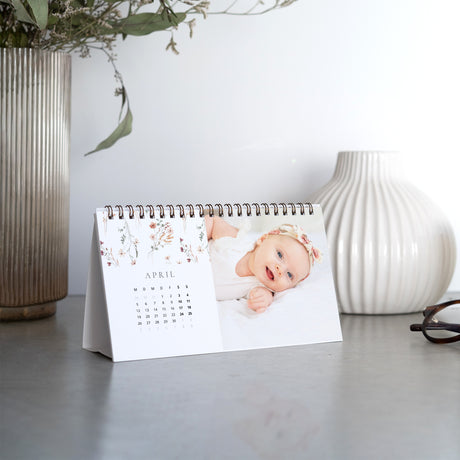 Kalender Weihnachten Büro, Landschaft Schöne Blumen