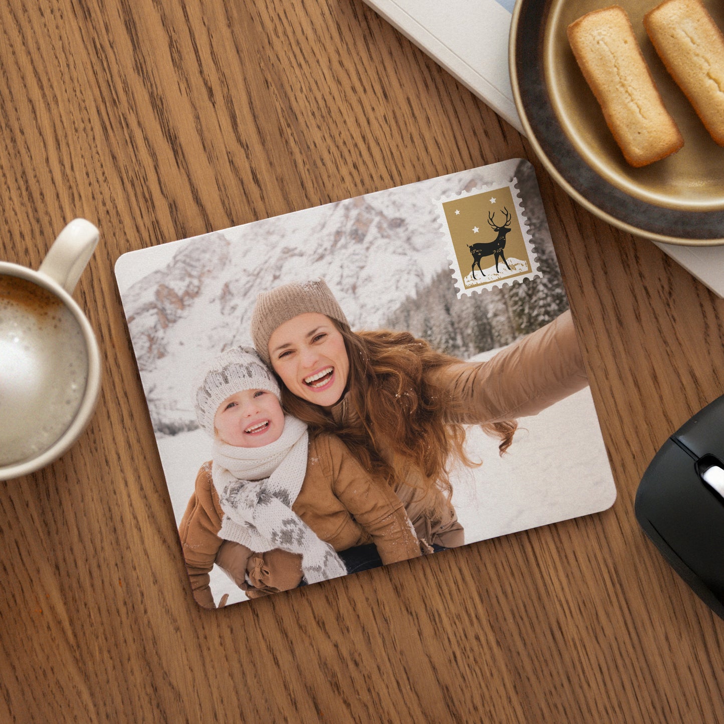 Mousepad Objekte Rechteck Weihnachtsbrief foto N° 1