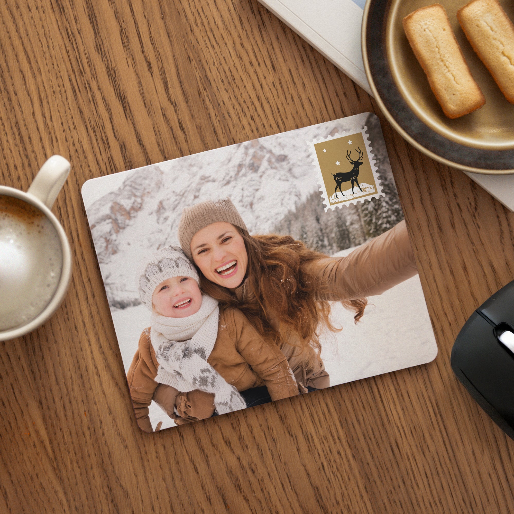 Mousepad Objekte Rechteck Weihnachtsbrief foto N° 1