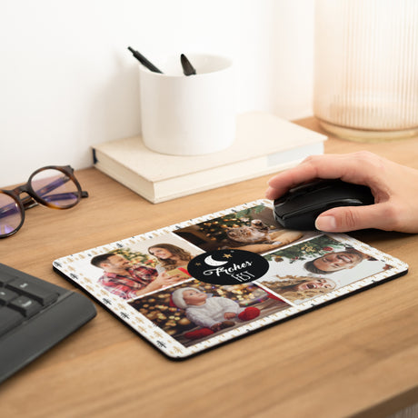 Mousepad Objekte Rechteck Weihnachtsmond