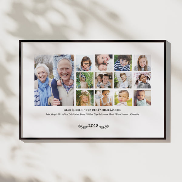 Poster Foto's Landschaft 90 x 60 cm Die Familie foto