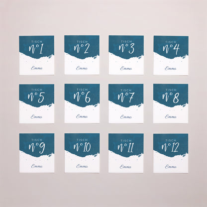 Fotoabzug Hochzeit Pack von 12 Das blaue Gold foto N° 1