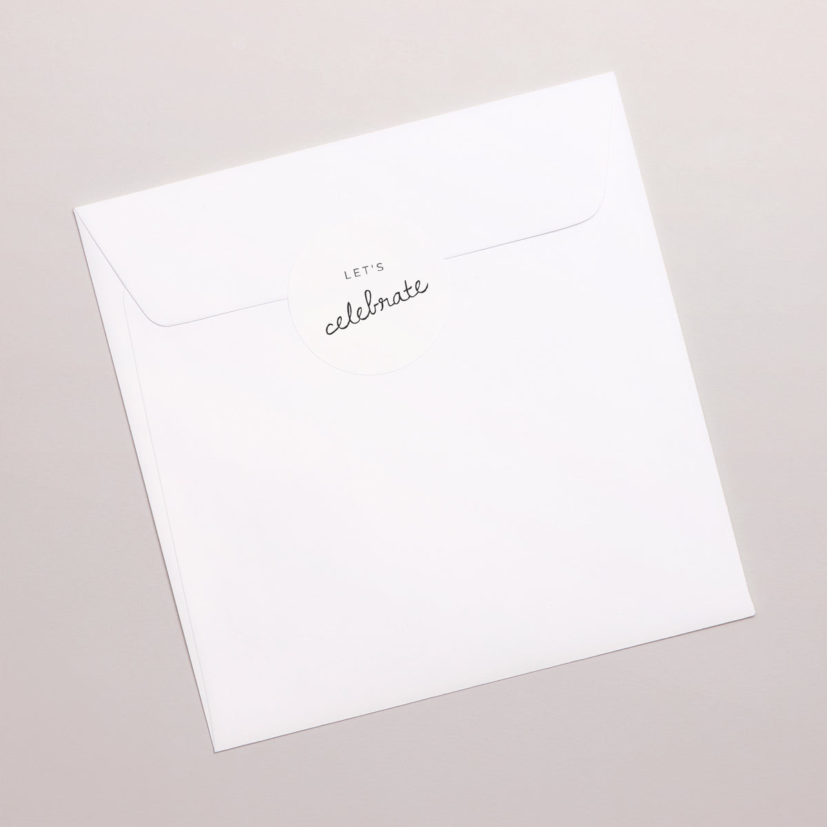 Sticker Hochzeit Rund Minimal Chic foto N° 3