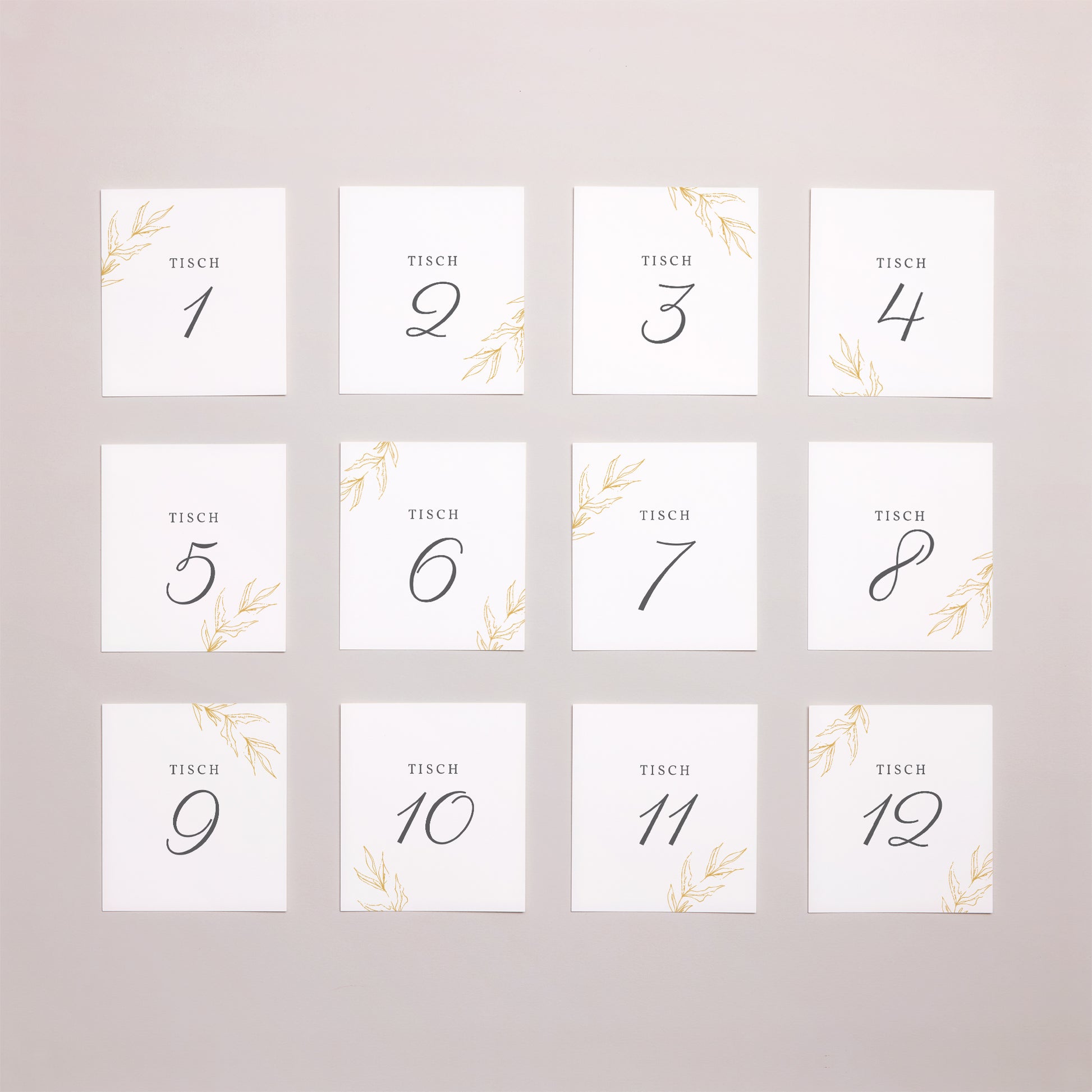 Fotoabzug Hochzeit Pack von 12 Minimalvegetarisch foto N° 1