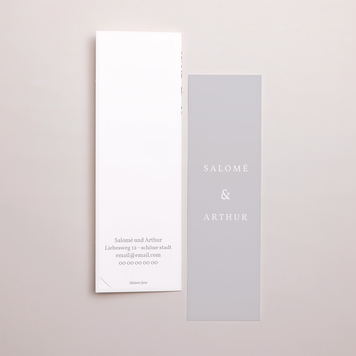 Hochzeitseinladung Fotoautomaten Lesezeichen Florale Skizze foto N° 3