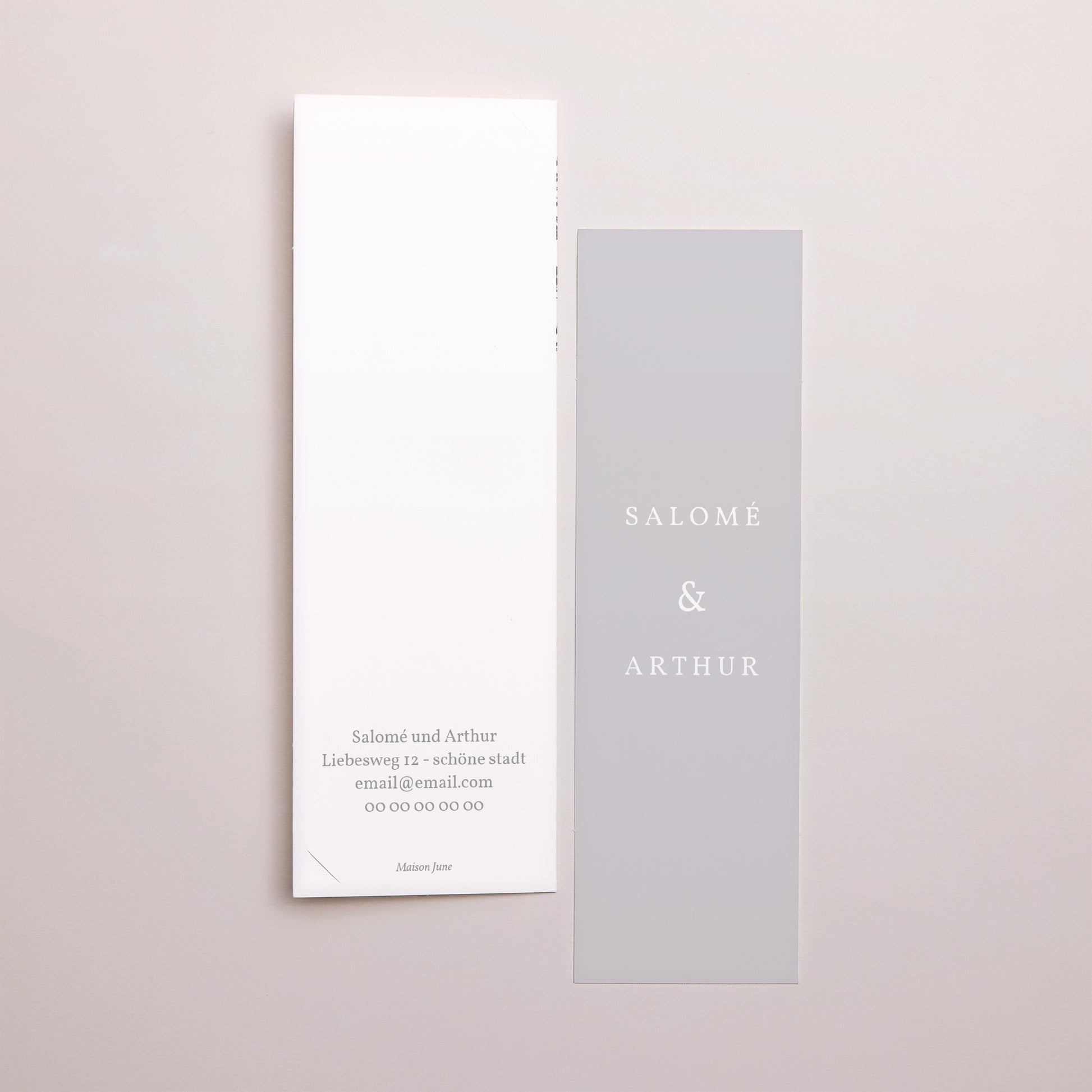 Hochzeitseinladung Fotoautomaten Lesezeichen Florale Skizze foto N° 3