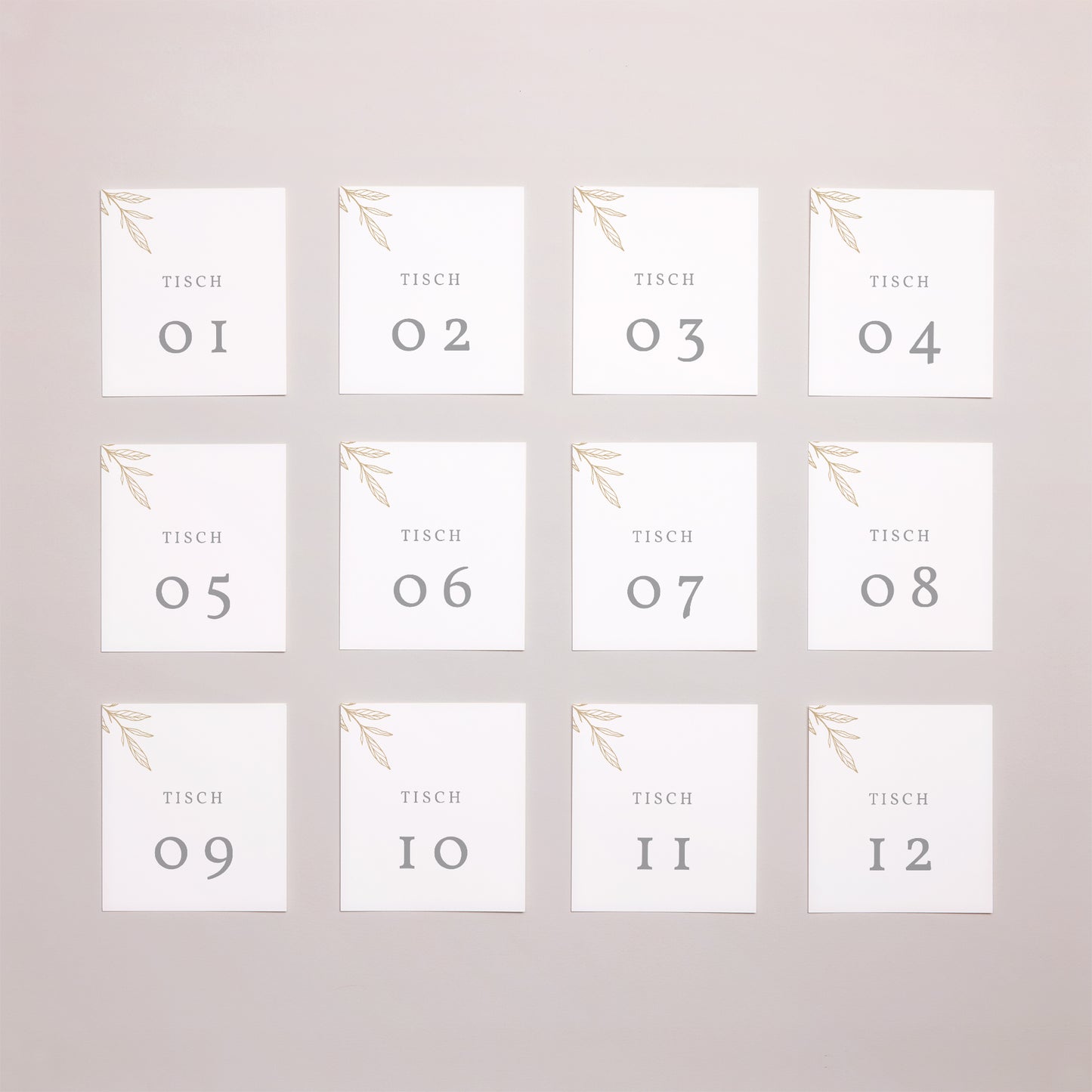 Fotoabzug Hochzeit Pack von 12 Minimalistische Botanik foto N° 1