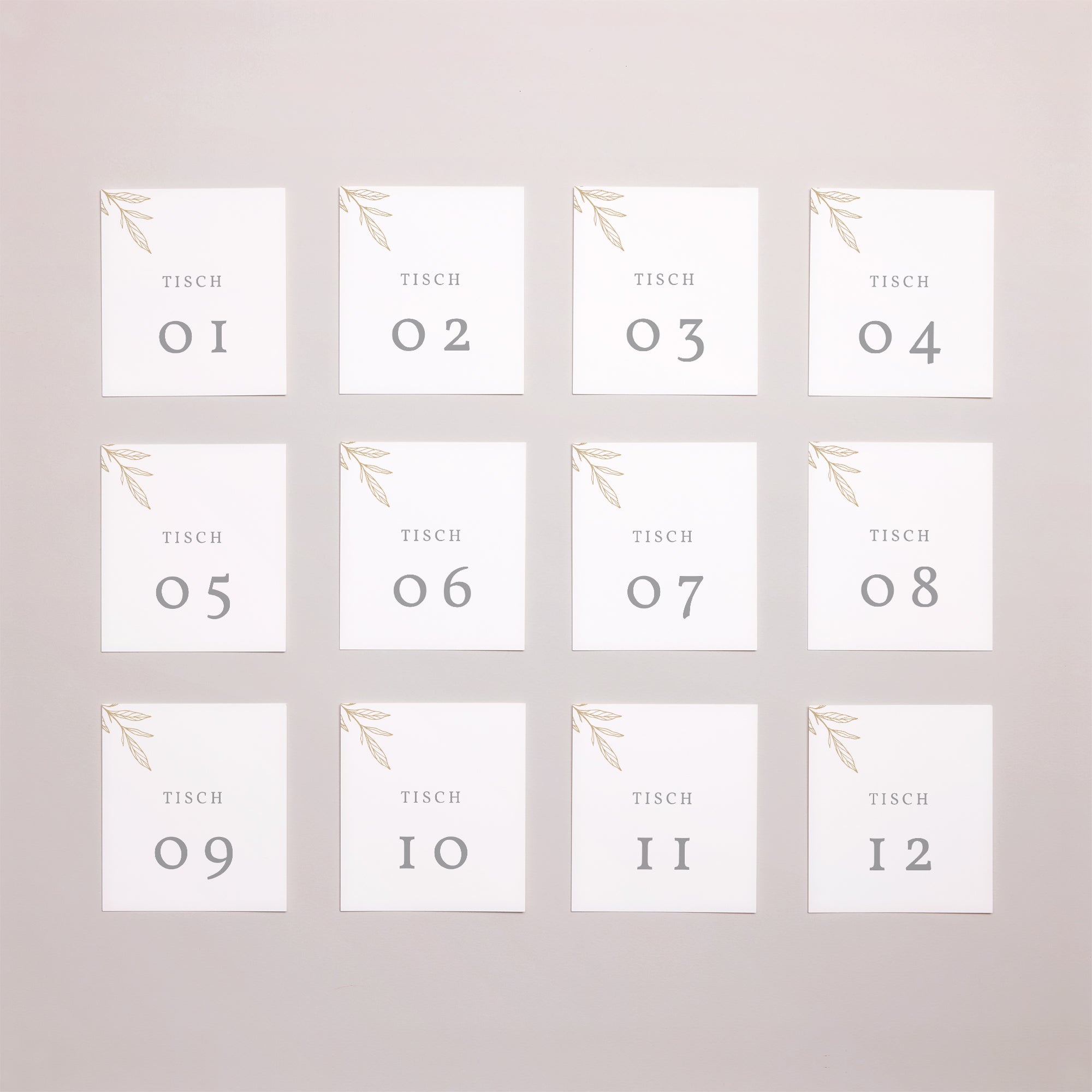 Fotoabzug Hochzeit Pack von 12 Minimalistische Botanik foto N° 1