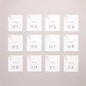Fotoabzug Hochzeit Pack von 12 Minimalistische Botanik foto N° 1