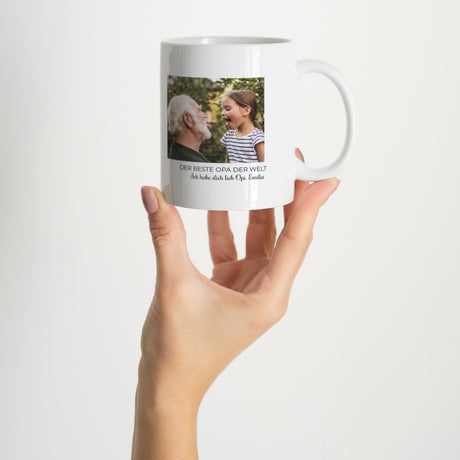 Tasse Objekte Weiß Papy Nr. 1