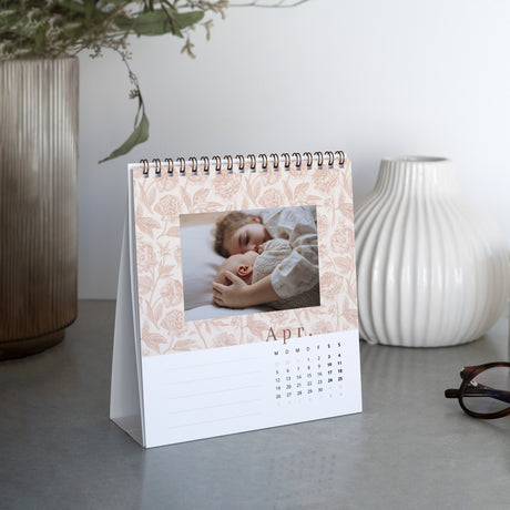 Kalender Weihnachten Büro, Staffelei Die Zeit der Blumen