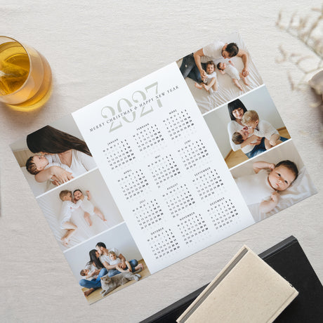 Kalender Weihnachten Einseitiges Landschaftslayou New Start