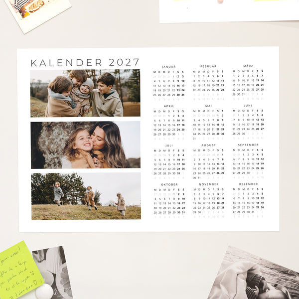 Kalender Weihnachten Magnetischer, einseitiges landschaft Adventures II foto